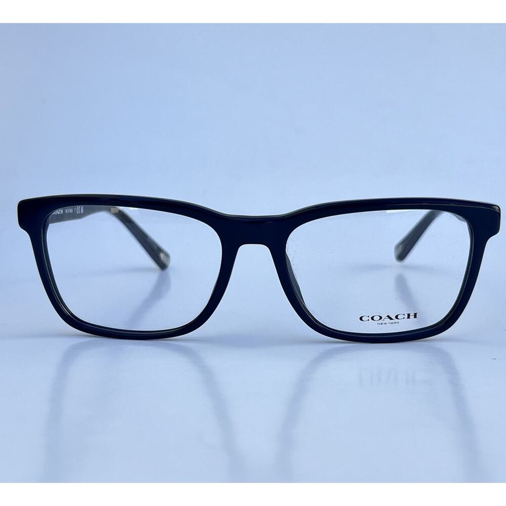 COACH HC6166U Acetate Rectangle Navy Frames 57 18 145 NEW